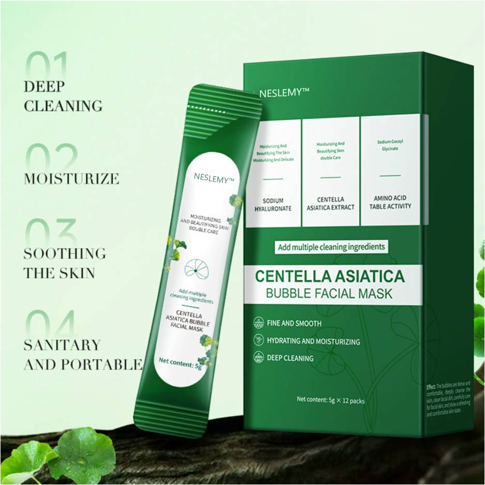 🎉🎁NESLEMY™ Cica Bubble Mask(50% discount - Limited-time special offer)