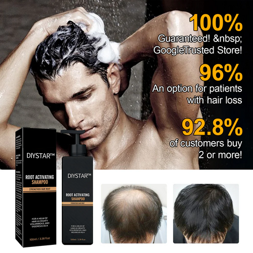 SUMMER Sale Countdown!⏰DIYSTAR™Root Activator Shampoo- Regain a full head of hair in just 6 weeks!