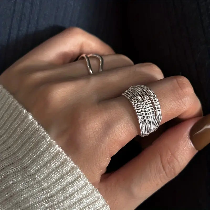 Opening Adjustable All-match Ring 牙龈