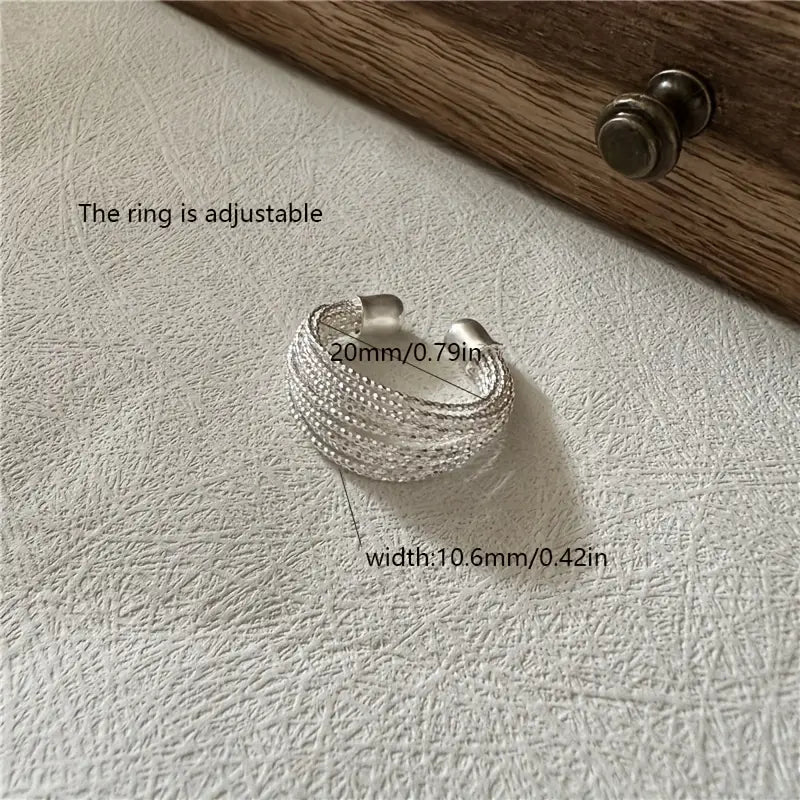 Opening Adjustable All-match Ring 牙龈