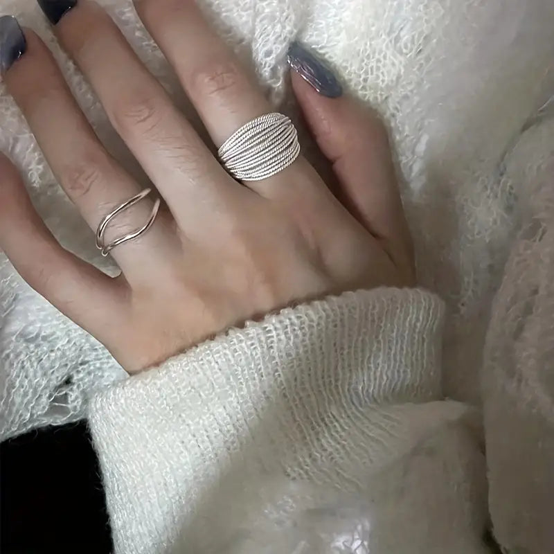 Opening Adjustable All-match Ring 牙龈