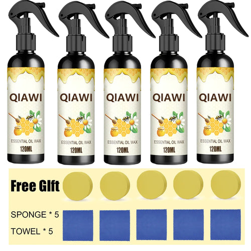 🔥Final 6 Hours 50% OFF QIAWI Wood Restore Spray – Non-Greasy & Anti-Dust