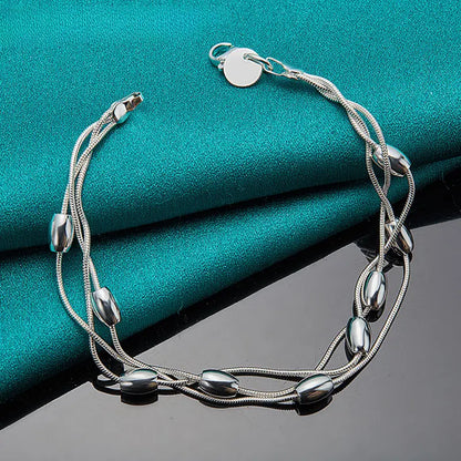 Multi Layers Thin Chain Bracelet  quzhoujiaopbang9祛皱棒