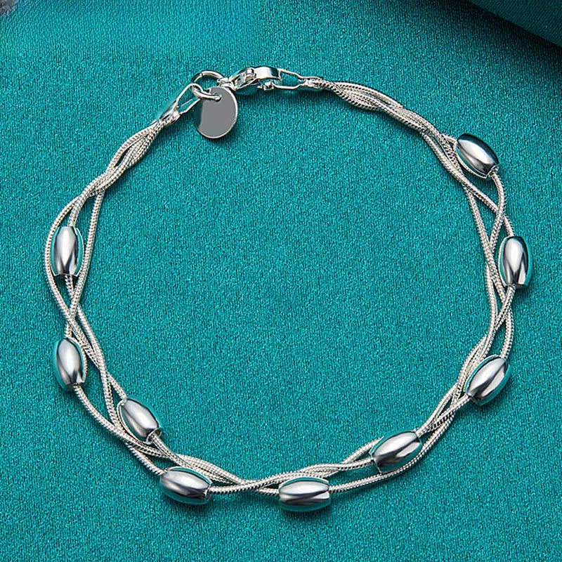Multi Layers Thin Chain Bracelet  quzhoujiaopbang9祛皱棒