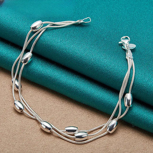 Multi Layers Thin Chain Bracelet  quzhoujiaopbang9祛皱棒
