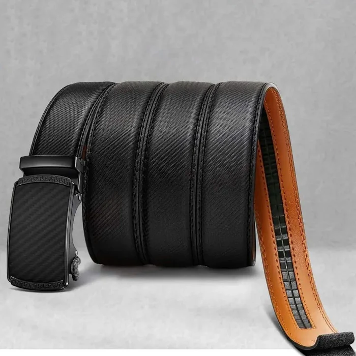 🔥Final 3 Hours 50% OFF QIAWI Leather Ratchet Belt With Adjustable Buckle CrackSlick.