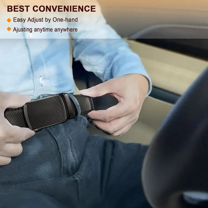 🔥Final 3 Hours 50% OFF QIAWI Leather Ratchet Belt With Adjustable Buckle CrackSlick.