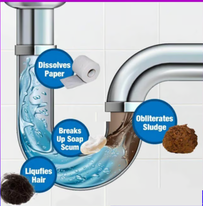 HOT SALE 49% OFF SINK & DRAIN CLEANER Buy More Save More
