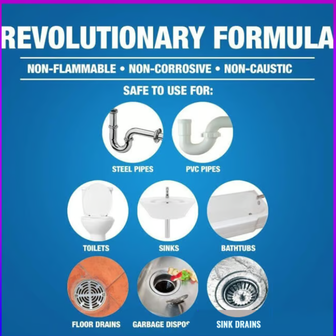 HOT SALE 49% OFF SINK & DRAIN CLEANER Buy More Save More