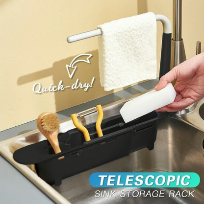 Updated Telescopic Sink Storage Rack2.0