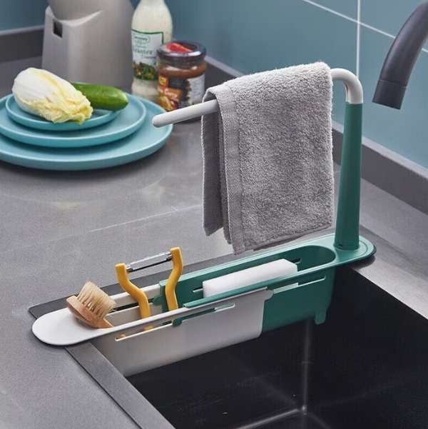 Updated Telescopic Sink Storage Rack2.0