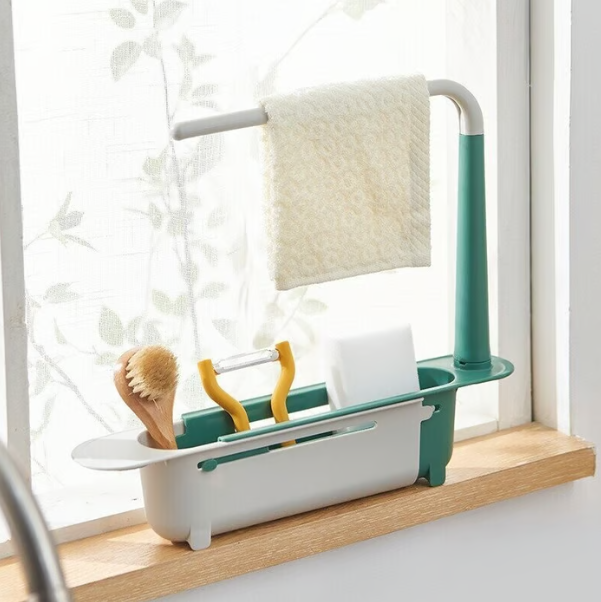 Updated Telescopic Sink Storage Rack2.0