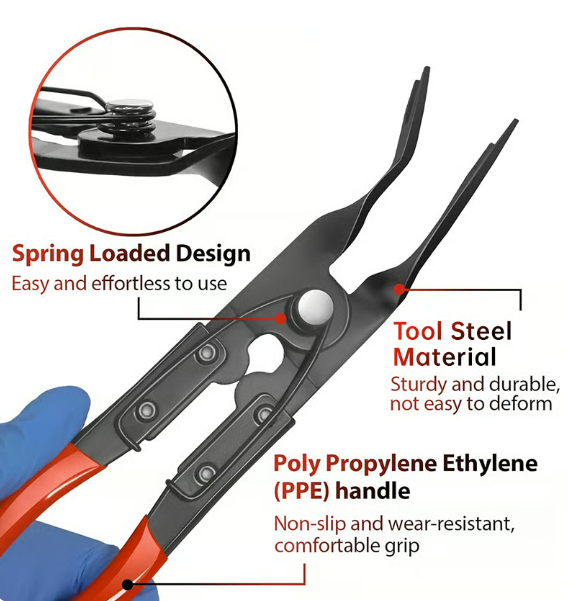 🚗 2026 Car Panel Clip Pliers Set 🔧 3-Piece Ultra-Thin, Durable & Effortless! ⚡ Save Time & Protect Your Ride!