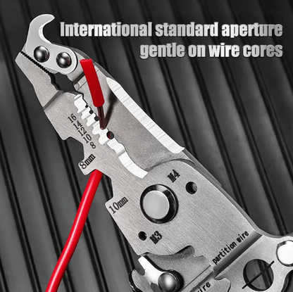 💥2026 New Upgrade💥Freelodrstar™ Multifunctional Folding Wire Stripper-Professional Electrician Tool