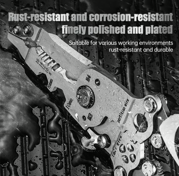 💥2026 New Upgrade💥Freelodrstar™ Multifunctional Folding Wire Stripper-Professional Electrician Tool