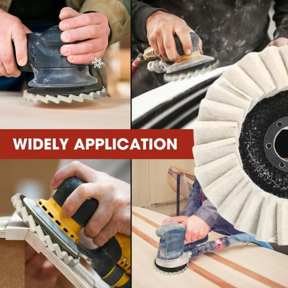 🔥Final 6 Hours: 50% OFF Premium Wool Felt Polishing Flap Disc for Angle Grinders - Mirror Finish Made Easy