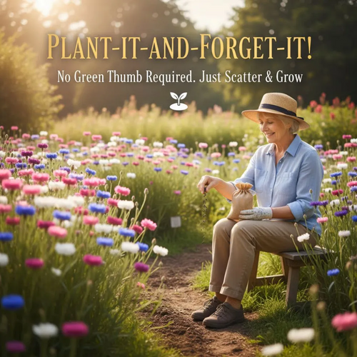 🔥Final 3 Hours 🌱Premium Cornflower Seeds🌸 Free fertilizer
