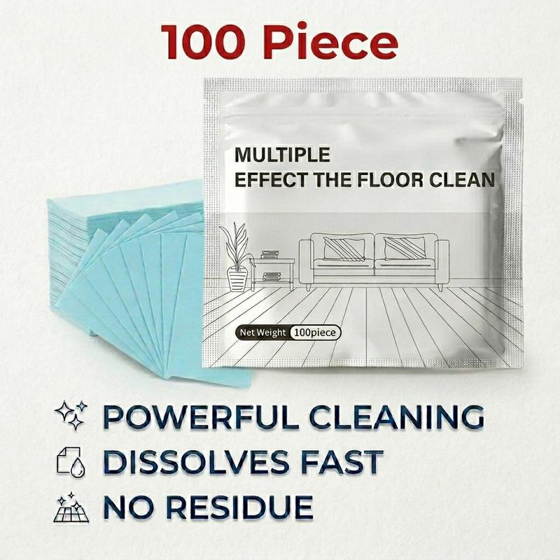 Multi-Surface Floor Cleaning Tablets – Antibacterial Deodorizing Cleaner for Hardwood, Tile, Laminate & RV Walls