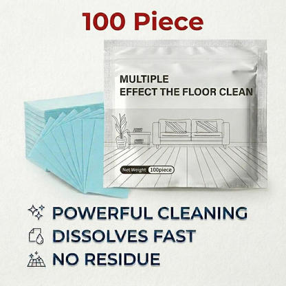 Multi-Surface Floor Cleaning Tablets – Antibacterial Deodorizing Cleaner for Hardwood, Tile, Laminate & RV Walls