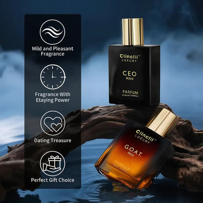 ✨Final 3 Hours: 66%OFF🔥Gentlemen’s Fragrance Set with CEO MAN Perfume & G.O.A.T MAN Aroma