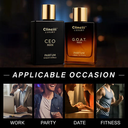 ✨Final 3 Hours: 66%OFF🔥Gentlemen’s Fragrance Set with CEO MAN Perfume & G.O.A.T MAN Aroma