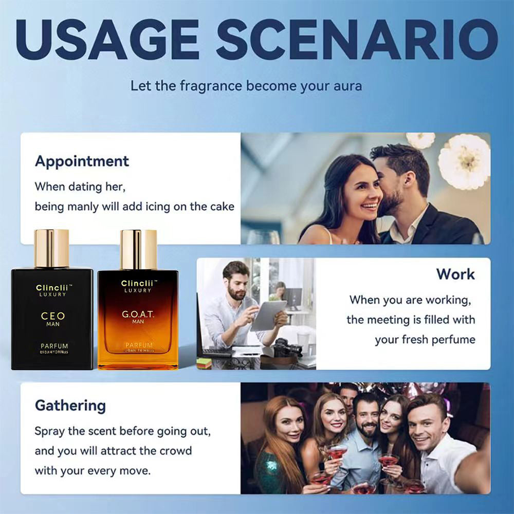 ✨Final 3 Hours: 66%OFF🔥Gentlemen’s Fragrance Set with CEO MAN Perfume & G.O.A.T MAN Aroma