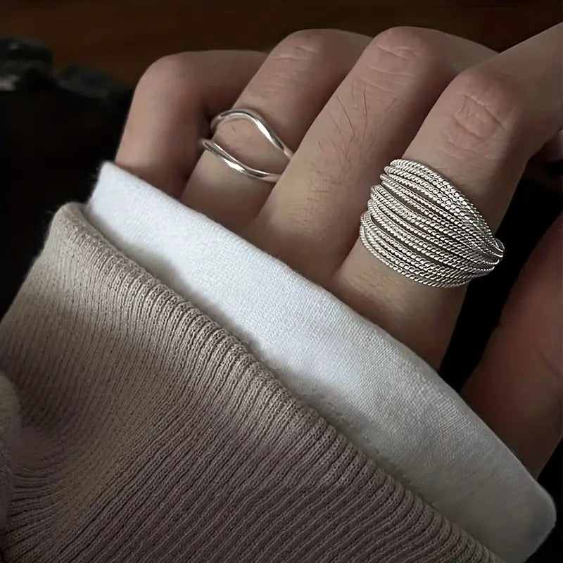 Opening Adjustable All-match Ring 牙龈
