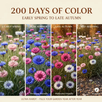 🔥Final 3 Hours 🌱Premium Cornflower Seeds🌸 Free fertilizer