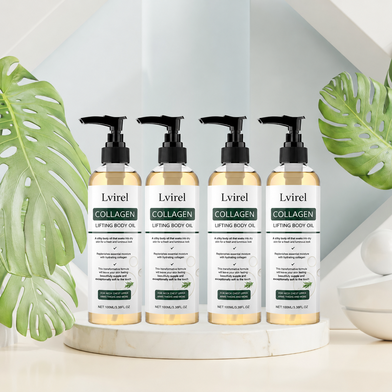 Lvirel™ | Strafft und verfeinert erschlaffte Haut um 98 % in 24 Stunden.