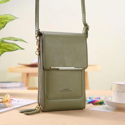 🔥Final 3 Hours: 60% OFF LOVILDS™2026 Trendy Minimalist Elegant Women's Touchscreen Crossbody Phone Wallet