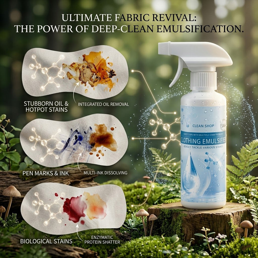 🔥Final 3 Hours 50% OFF  Clothing emulsifier, Non-Ionic Laundry Pre-Treatment.