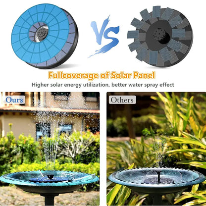 ⏰ Summer Blowout 50% OFF🌞QIAWI Solar Power 5.5W LED Fountain