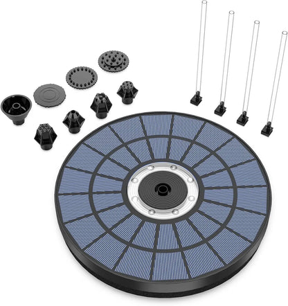 ⏰ Summer Blowout 50% OFF🌞QIAWI Solar Power 5.5W LED Fountain