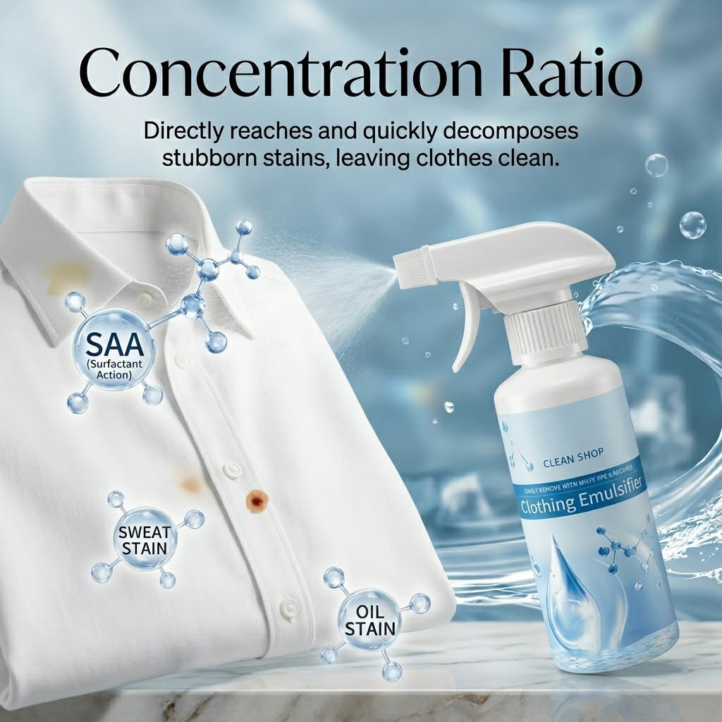 🔥Final 3 Hours 50% OFF  Clothing emulsifier, Non-Ionic Laundry Pre-Treatment.