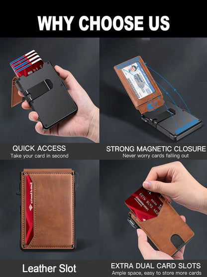 🔥Last Day 40% OFF Men's Multi-functional Business Wallet”