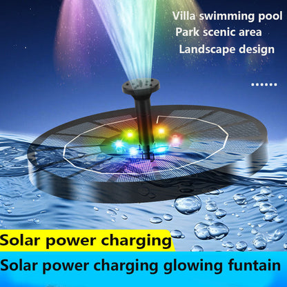 ⏰ Summer Blowout 50% OFF🌞QIAWI Solar Power 5.5W LED Fountain
