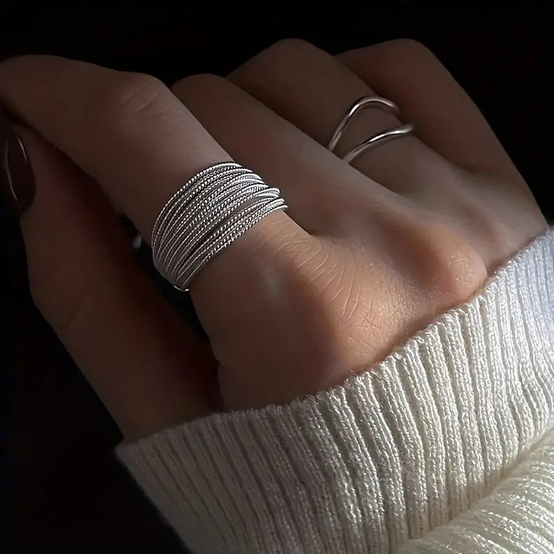 Opening Adjustable All-match Ring 牙龈