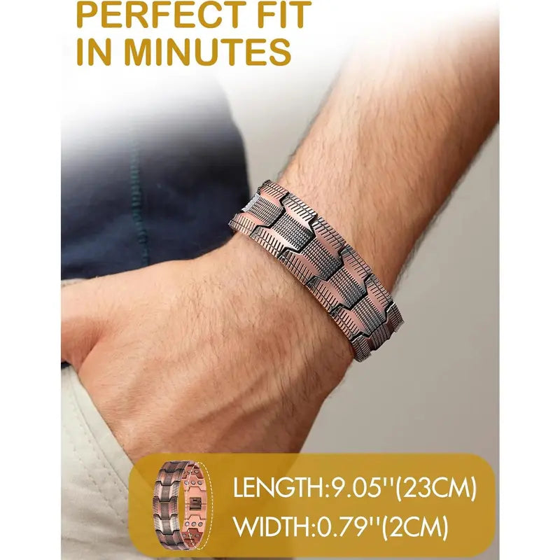 Last Day！Neslemy Copper magnetic bracelet——Relieve fatigue and promote blood circulation